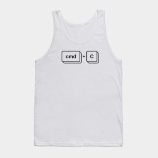 Copy Shortcut Keys Icon Tank Top